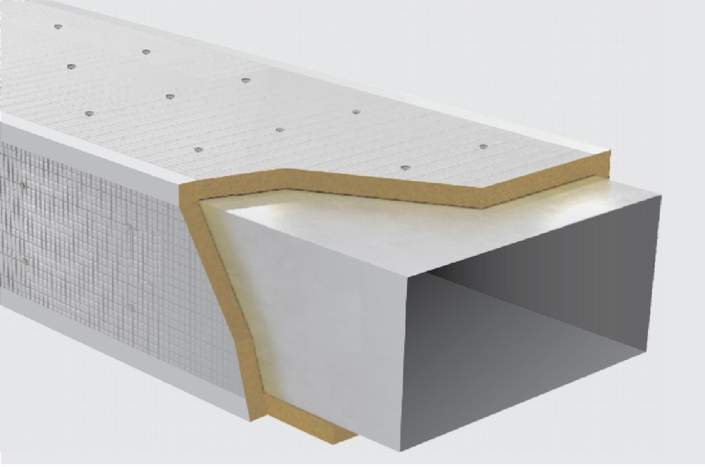 新型板状防火棉包覆系统